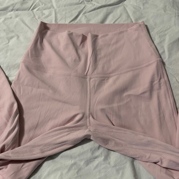 EXCELLENT Lululemon Align High-Rise Crop 21" Leggings Flush Pink Yoga Pants 6 - Picture 11 of 13